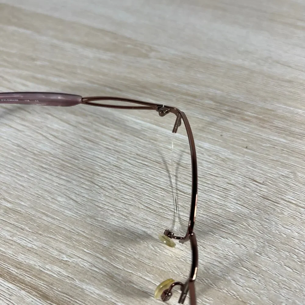 Sophia Loren M210 Zyloware Eyeglasses Frames Only Plum Burgundy 52-17-135
